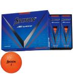 2024年モデル ダンロップ SRIXON スリクソン AD SPEED エーディースピード ゴルフボール 1ダース 12球入り パッションオレンジ
