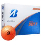 2025 ブリヂストン EXTRA SOFT エクストラソフト ゴルフボール 1ダース（12球入り）　オレンジ