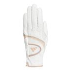 2025 год модели Adidas женский W ADIZERO SINGLE свет & комфорт Golf перчатка KVH38 JE7157 белый / wonder брезент 