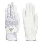 2026 год модели Adidas женский PALMWRAP W COOL GL PAIRpa-m LAP прохладный пара обе рука для Golf перчатка RP529 JZ3482 белый / серебряно-металлический 