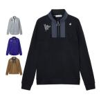 送料無料 ルコック メンズ セーターライク 長袖 スウェット LG5FSW01M ゴルフウェア 2025年秋冬モデル