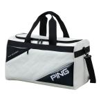 送料無料 PING ピン エンボス ボストンバッグ GB-U2516 38573-01 WHITE