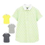  бесплатная доставка Callaway женский retro цветок принт рубашка-поло с коротким рукавом C26134215 Golf одежда 2026 год весна лето модель 