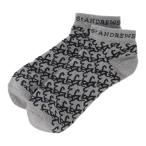  цент Andrew s мужской Logo Jaguar do лодыжка носки 042-5286851 020. серый Golf одежда 2025 год модели 