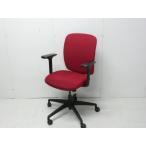 OAチェア肘有　Steelcase 　アプトチェア　幅：650　奥行：670　高さ：970　カラー：レッド