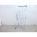  серебряный / каталог подставка /[ б/у ] ширина :530 глубина :440 высота :1250 цвет : серебряный 