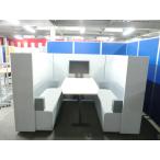 kokyo/ bracket tsu/ серый / [ б/у ] Booth стол ширина :2220 глубина :1900 высота :1400 цвет : серый 