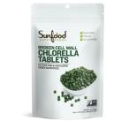 サンフード クロレラ タブレット(ブロークンセルウォール)　113ｇ　Sunfood Broken Cell Wall Chlorella Tablet,4oz