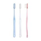歯ブラシ | アイテック 業務用片テーパーハブラシ3色(ピンク、クリア、ブルー)各色20本 1箱(60本)