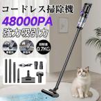 掃除機 コードレス 充電式 強力吸引 人気 サイクロン式 48000Pa 軽量ハンディ掃除機 5WAY USB-TypeC充電式 スティック 一人暮らし 省エネ 車両用 2025最新