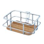 ショッピングルイガノ LOUIS GARNAU ルイガノ MVウッドバスケット シルバー 自転車 送料無料 一部地域は除く