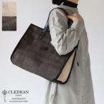 ショッピングカジュアルトート トートバッグ コットンジュート カゴバッグ A4 CLEDRAN クレドラン BICOLOR COTTON JUTE TOTE CL3664