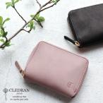 二つ折り財布 ラウンドファスナー ボックス型小銭入れ CLEDRAN (クレドラン)  ETRE(エトレ)  WALLET cl3676 日本製