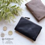 ショッピング二つ折り 二つ折り財布 L字ファスナー CLEDRAN (クレドラン)  RON(ロン)  WALLET cl3686 日本製