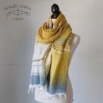 ショッピングmiddle 播州織 ウールコットンショールM roots shawl MIDDLE 55×190cm tamaki niime 玉木新雌 やわらかくあたたか。全て一点もの t17