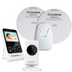 hisense社 Babysense 7　カメラセット ベビーセンス 7 ベビーモニター （最新版） 乳幼児 感知センサー 乳幼児 呼吸モニター ベビーセンサー 赤ちゃんモニター