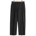 MARKAWARE / マーカウェア ： CLASSIC FIT DOUBLE PLEATED TROUSERS ： A25A05PT01C[MUS][WIS]