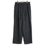 MARKAWARE / マーカウェア ： DOUBLE PLEATED EASY TROUSERS HEMP SHIRTING ： A26B05PT01C