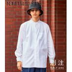 ショッピングINDIVIDUALIZED INDIVIDUALIZED SHIRTS / インディビジュアライズド シャツ ： 【ONLY ARK】別注 L/S Pin Ox Band Collar shirts Relax fit ： IS200001000-1