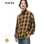marka / マーカ ： CHECK SHIRT - organic cotton cupra check - /全2色 ： M23D-05SH01C