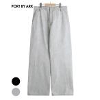 ショッピングBY PORT BY ARK / ポートバイアーク ： Seamless Denim Pants / 全2色 ： PO19-PT01
