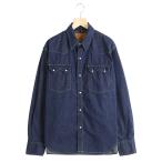ショッピングウエスタン REMI RELIEF / レミレリーフ ： 8.5oz DENIM WESTERNSHIRT(ノコギリ型フラップ) ： RN2027SDQ