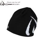 【 暖かさとスタイルを両立 】 アイディーワン スポーツ スキー ニット メンズ レディース 保温性 グローバル ビーニー ブラック ID one