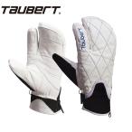 [ MADE IN JAPAN ]to- балка to спорт лыжи перчатка телячья кожа сохранение тепла палец s Lee кожа белый / голубой FINGER3-LE TAUBERT Япония производство 