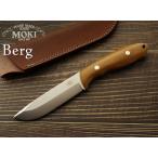 ショッピングナイフ モキナイフ MK-2021NBCM CO Berg(バーグ) コンベックス ブラウン ブッシュクラフトナイフ ,Moki Knife