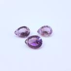 Yahoo! Yahoo!ショッピング(ヤフー ショッピング)天然石（裸石）・ピンクアメジスト / ペアシェイプ【約14x10mm】コンケーヴカット（1個）　ランダム発送