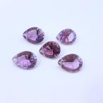 Yahoo! Yahoo!ショッピング(ヤフー ショッピング)天然石（裸石）・ピンクアメジスト / ペアシェイプ【約14x11mm】コンケーヴカット（1個）　ランダム発送