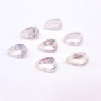 Yahoo! Yahoo!ショッピング(ヤフー ショッピング)天然石ルース（裸石）・ローズクォーツ / ペアシェイプ【約12x8mm】コンケーヴカット（穴あき）1粒