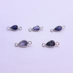 アイオライト天然石チャーム・ペンダ...