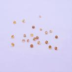 天然石ルース（裸石）・シトリン / ラウンド カット【1.25mm】（１粒）　ランダム発送