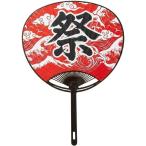  веер "uchiwa" праздник красный сделано в Японии постоянный размер поли веер "uchiwa" двусторонний печать примерно W243×H345mm