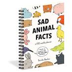 2022 Sad Animal Facts Weekly Planner