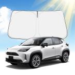 solaay サンシェード 新型 ヤリスクロス サンシェード 車用サンシェード フロントガラス 遮光 断熱 サンシェード ヤリスクロス MXPB1#/MXPJ1#型 サンシェ