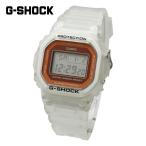 カシオ ジーショック CASIO gshock G-shock 腕時計 スクエアデジタル DW-5600LS-7 カラースケルトン オレンジ 透明 クリア スピードモデル 四角 ボーイズ