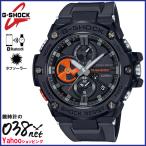 CASIO G-SHOCK カシオ スマートウォッチ モバイルリンク G-STEEL GST-B100B-1A4 Bluetooth タフソーラー ブラック オレンジ アナログ クロノグラフ