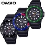 CASIO カシオ MRW-230H アナログ メンズ 腕時計 100M防水 アルミニウム 回転ベゼル 曜日 日付 カレンダー デイデイト 男性 子供 キッズ 時計 軽い 軽量 ダイバー