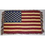 U.S. FLAG RUG MAT★カントリー風 星条旗ラグマット