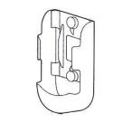 HITACHI SP-RH-2 кондиционер дистанционный пульт держатель Hitachi E-14