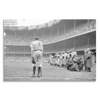 ベーブ ルース ポスター ボード パネル フレーム 75x50cm ヤンキース 野球 写真 アート おしゃれ 雑貨 海外 グッズ 絵 フォト Babe Ruth 1