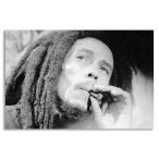 ボブ マーリー Bob Marley レゲエ ポスター ボード パネル フレーム 70x50cm ボブマーリー 海外 アート グッズ 写真 雑貨 フォト 絵  13