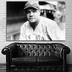 ベーブ・ルース 特大 ポスター 150x100cm ヤンキース 野球 写真 アート おしゃれ 雑貨 海外 グッズ 絵 フォト 大判 大 Babe Ruth 3