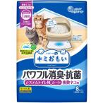 ショッピング端っこ 【大王製紙】キミおもい パワフル消臭・抗菌 システムトイレ用シート 複数ネコ用 8枚