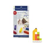  Faber-Castell klieitib Studio soft пастель 24 -цветный набор 128224 Япония стандартный товар бумага коробка 