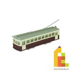 (ネコポス配送可)さんけい みにちゅあーとキット 1/150 なつかしの電車シリーズ (4号車) MP02-04