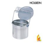 ホルベイン 油彩用筆洗器 No.9 アルミ製円筒型(密閉式)口径138φ×H120mm (112208)