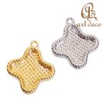 Yahoo! Yahoo!ショッピング(ヤフー ショッピング)チャーム ペンダントトップ クロス 十字 粘土 土台 10個 23.5mm×20mm アクセサリー パーツ ハンドメイド 材料 金具 装飾 カラワク 空枠